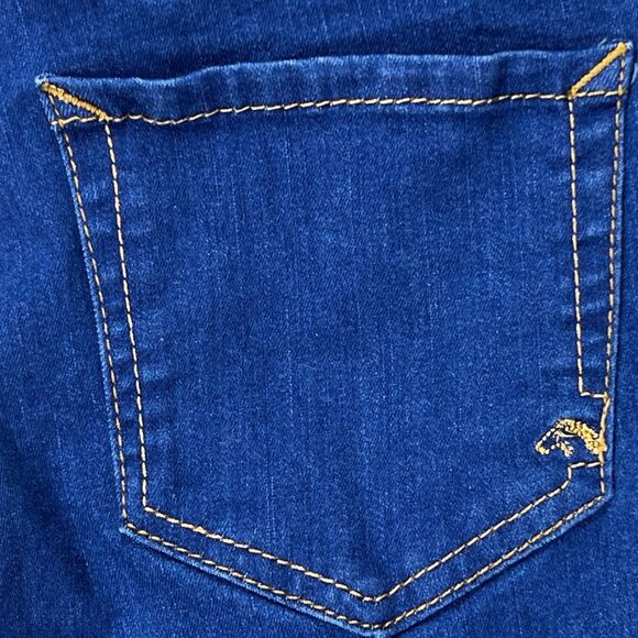 Jordache Jeans Girls 14 Slim Blue Denim Western Super Skinny Medium Wash Pants - Picture 9 of 13